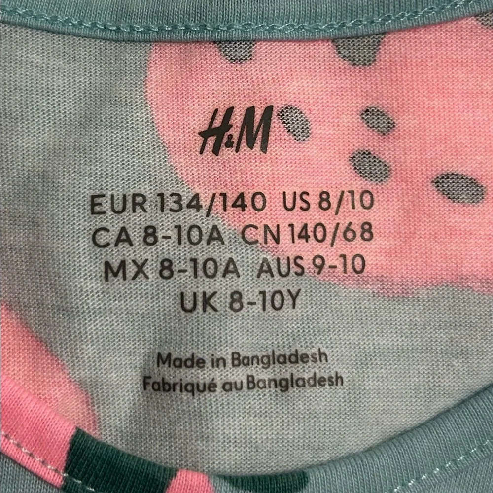 Carter's Kids Strawberry Print‎ Dress - Pink and Blue